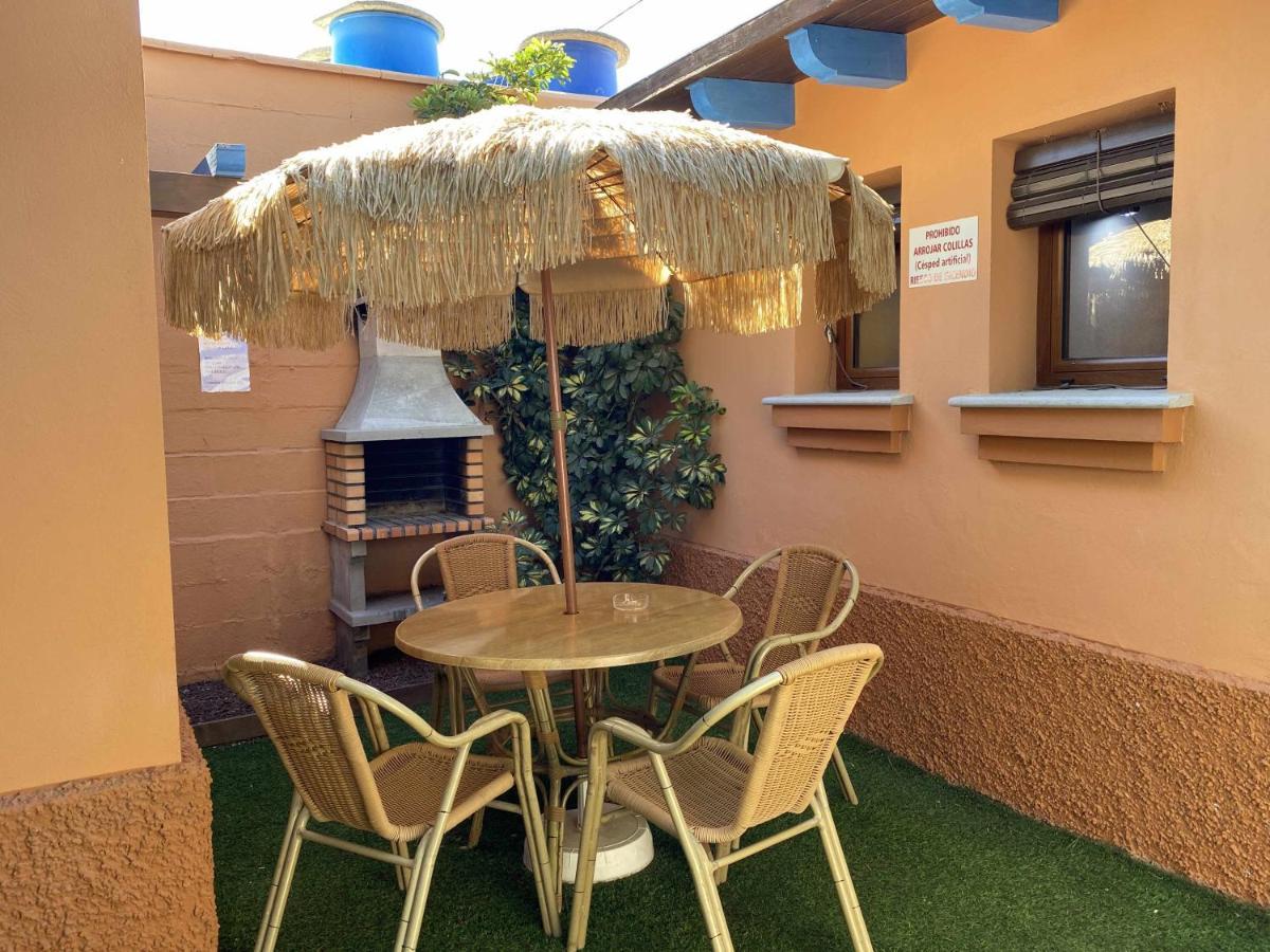 Estudio Con Jardincito Privado Barbacoa Y Piscina Cádis Exterior foto